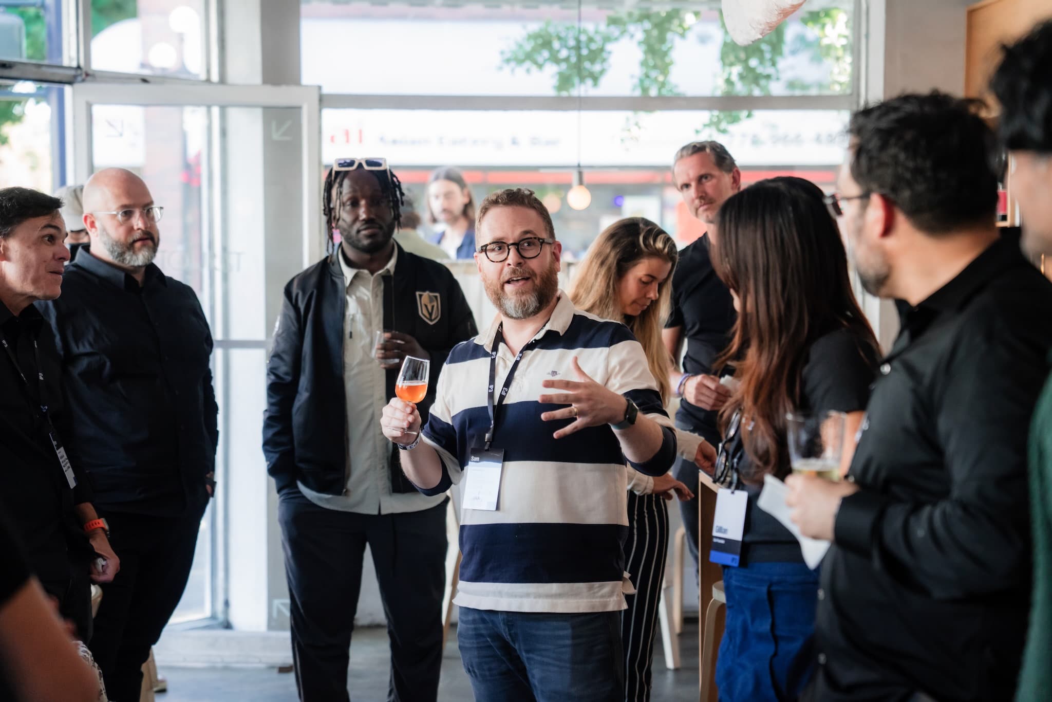 Animated conversation at IP3